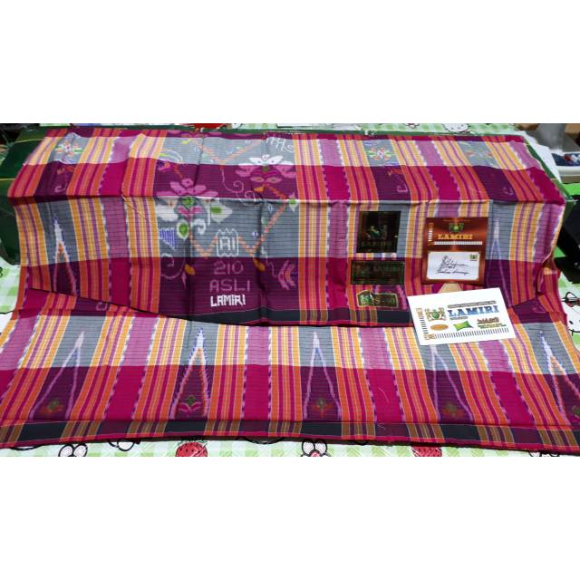Sarung lamiri s90 sutra - sarung adem - sarung abu yaman