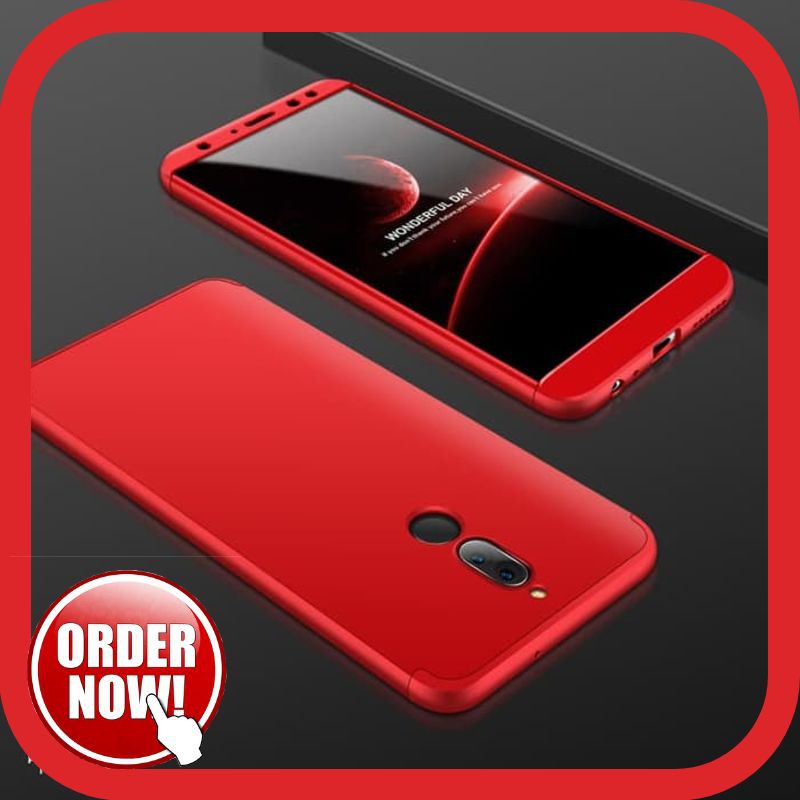 SALE Case 360 3 In 1 Huawei Nova 2i/Full Protection Hardcase GKK Slim Matte - Merah