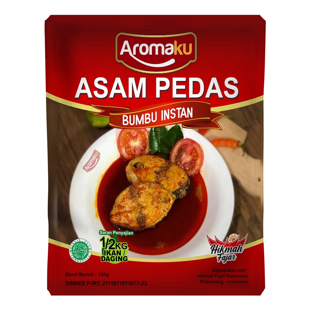 

BUMBU AROMAKU ASAM PEDAS (1/2kg ikan)