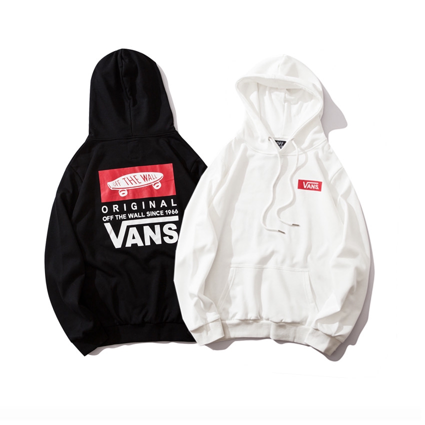 Sweater Kaos  Hoodie Model Lengan  Panjang  Desain Vans  Warna 