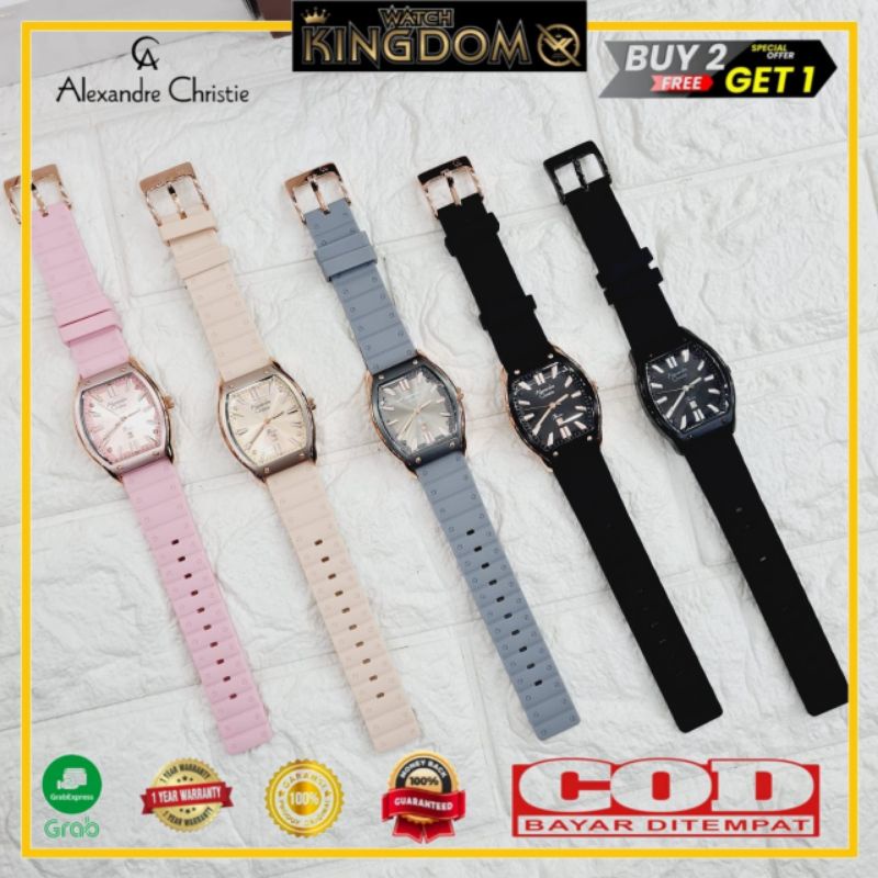 Terbaru Jamtangan wanita Alexandre christie ac2941 / ac 2941 / 2941 Original garansi resmi 1thn