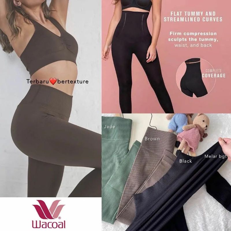 LEGGING Wacoal Shapewear/legging sport/sisa ekspor