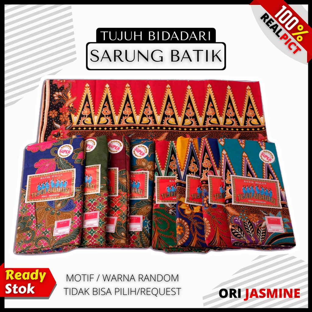 Sarung batik wanita kain sarung batik tujuh bidadari batik halus 7 bidadari