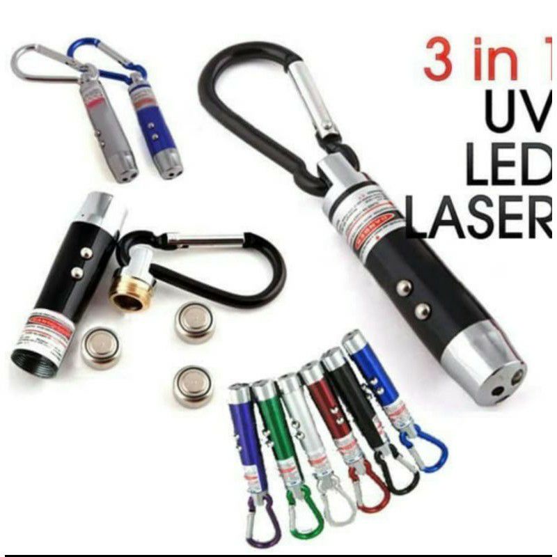 Gantungan Laser Senter 3 in 1 / Laser Multifungsi CIEL BLEU SHOP