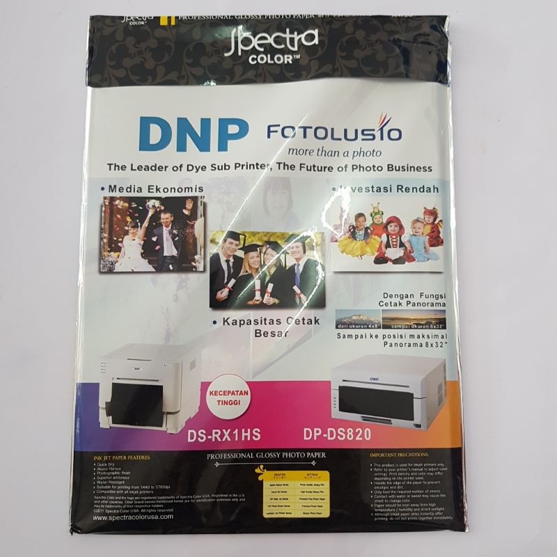 SPECTRA GLOSSY PHOTO PAPER 210GSM A4 20 LEMBAR SPECTRA GLOSSY 210 GRAM