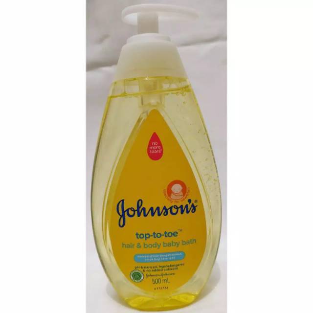 Johnson 500 ml pumping pump touch johnsons baby top to toe body wash 2in1 sabun cair mandi bayi milk