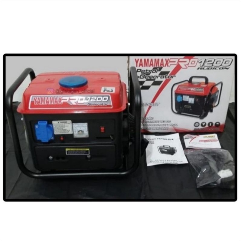 Yamamax Pro Genset Listrik 1200 Rubicon 750 Watt