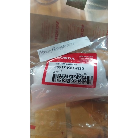 dudukan spion beat street 44517-k18-N30 ori honda ahm