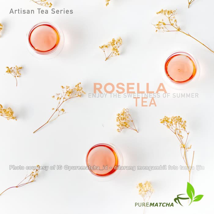 

Artisan Tea Cafe - Hibiscus Flower Tea Teh Bunga Rosella SAMPLE 10gr - tth1350