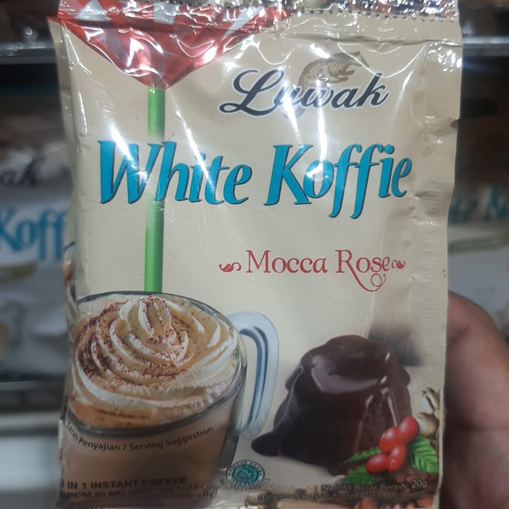 

Luwak White Koffie Mocca Rose 20 gr - Sachet