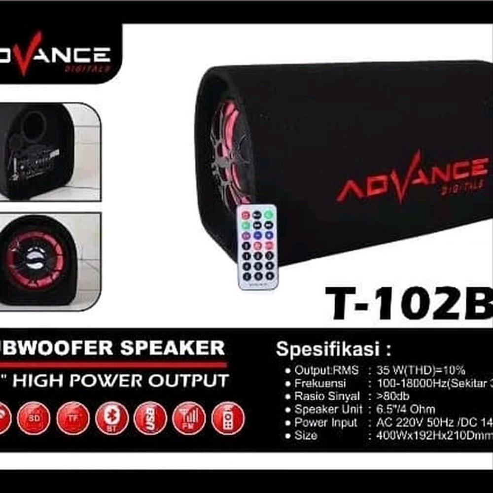 SPEAKER BLUETOOTH ADVANCE T 102 BT