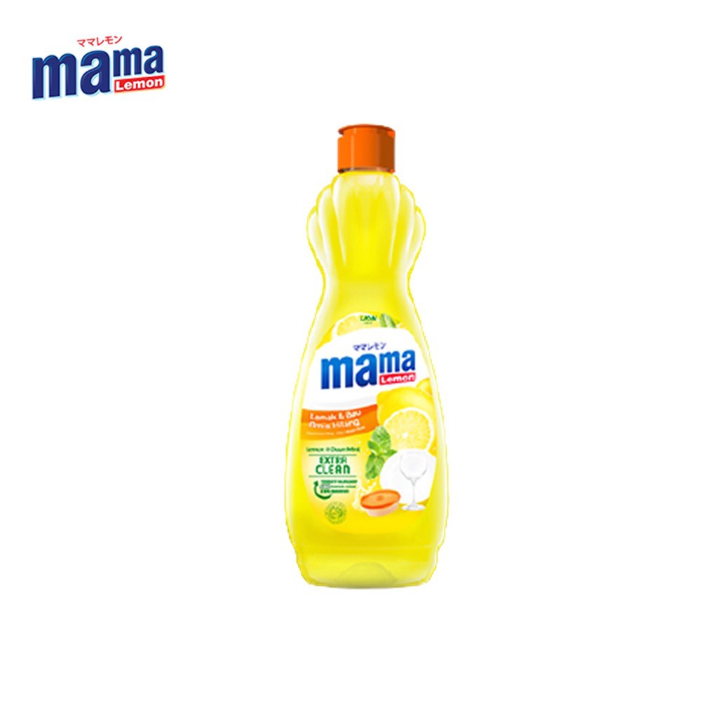Mama Lemon Sabun Cuci Piring Daun Mint Botol 400 ml