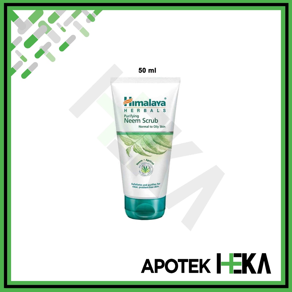 Himalaya Purifying Neem Scrub - Scrub Wajah Berminyak (SEMARANG)