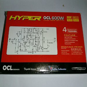 Kit Power Amplifier HYPER OCL 600Watt Stereo