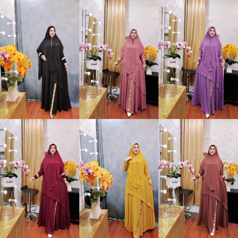 AMORA SYARI ORI by ARSYAKAYLA / Gamis Ceruty