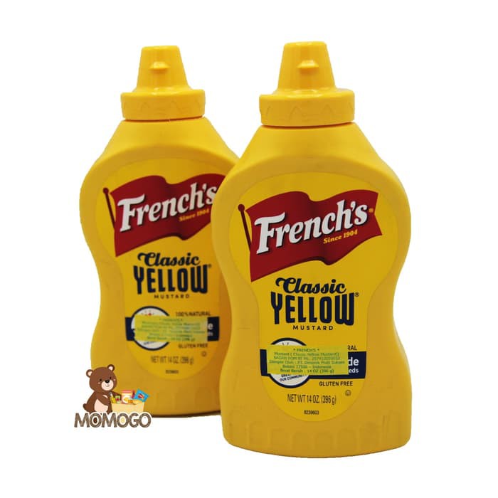 

Produk Terbaik - French Squeeze American Favorite Mustard 14 Oz