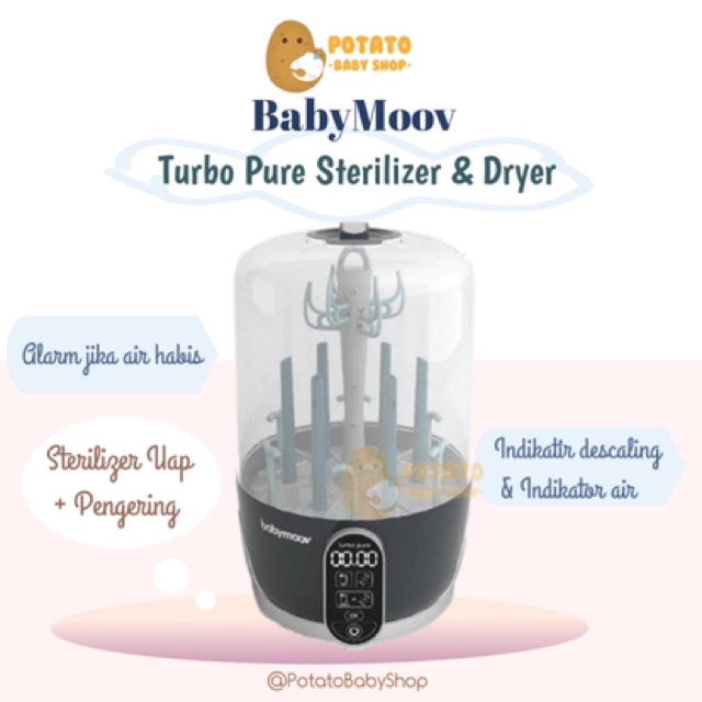 Babymoov - Turbo Pure Sterilizer &amp; Dryer