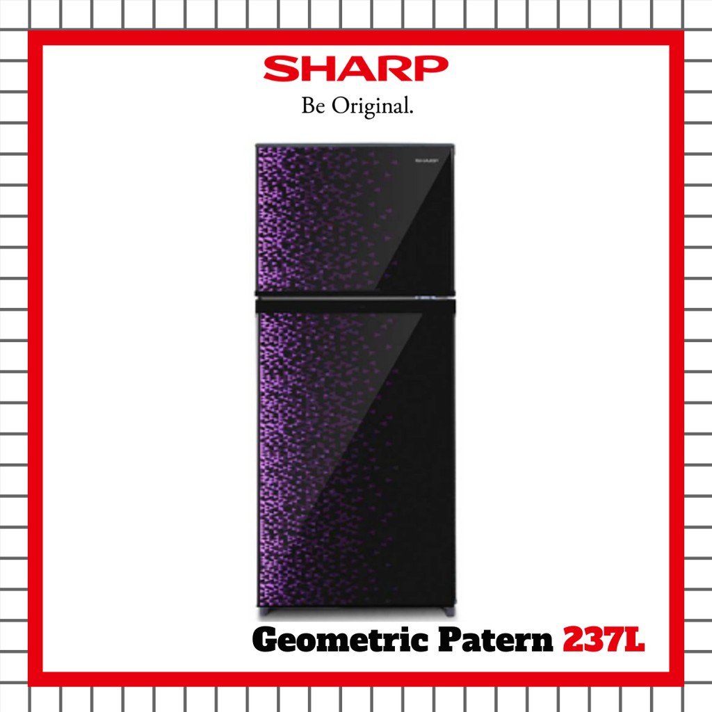 LEMARI ES SHARP 2 PINTU SJ-316MG-GB/GR / KULKAS SHARP 2 PINTU SJ-316MG-GB/GR
