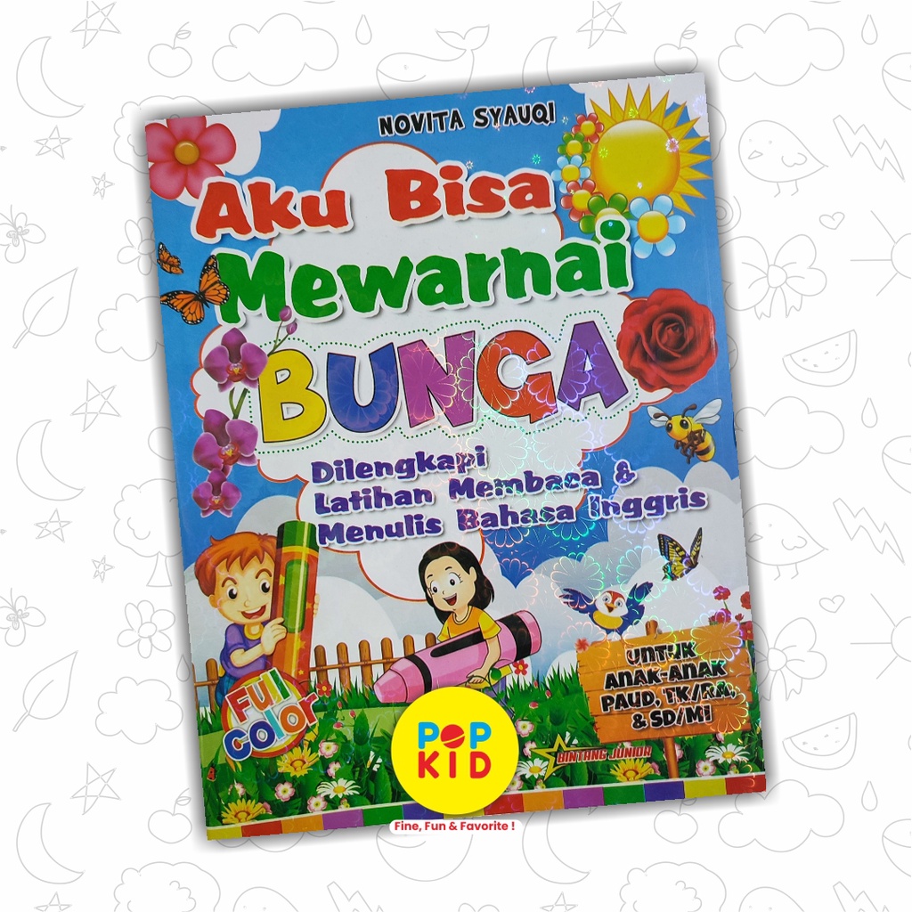 BUKU MEWARNAI ANAK - AKU BISA MEWARNAI BANYAK PILIHAN SERI BEST SELLER