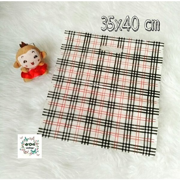 

Promo Kantong plastik motif B**berry plastik packing olshop ukuran 35 x 40 cm Diskon