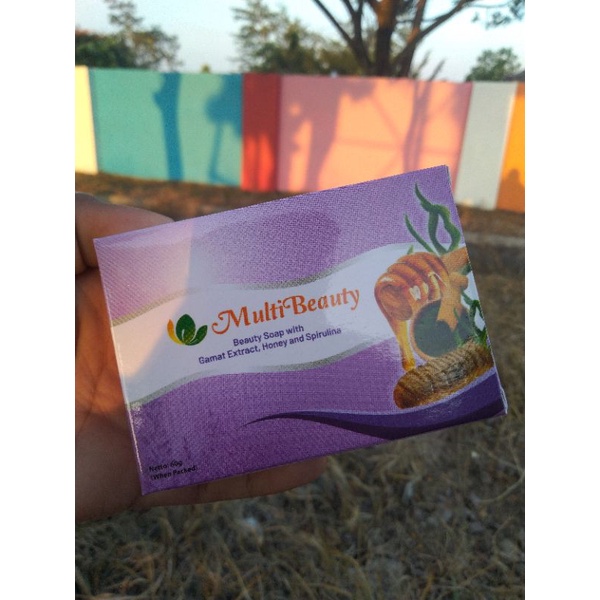 [BPOM-DIST RESMI] KEMASAN BARU/ MULTIBEAUTY SOAP / SABUN ALAMI / SABUN PERAWATAN KULIT / SABUN KESEH