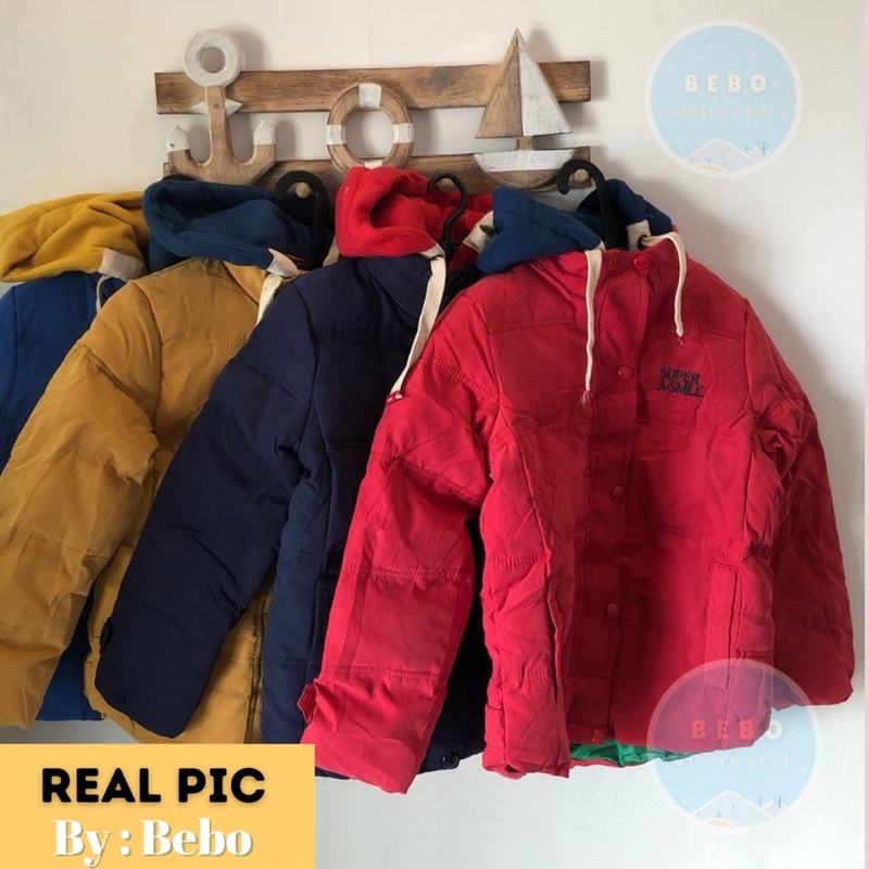 Jaket tebal musim dingin anak Winter Padded jacket kids