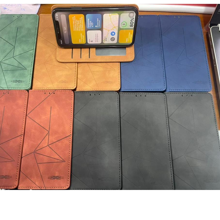 Terbaru - INFINIX 11 Play Hot 10s Hot 10 Hot 10 Play Hot 9 Hot 9 Play  Leather Flip Case Magnet Saru