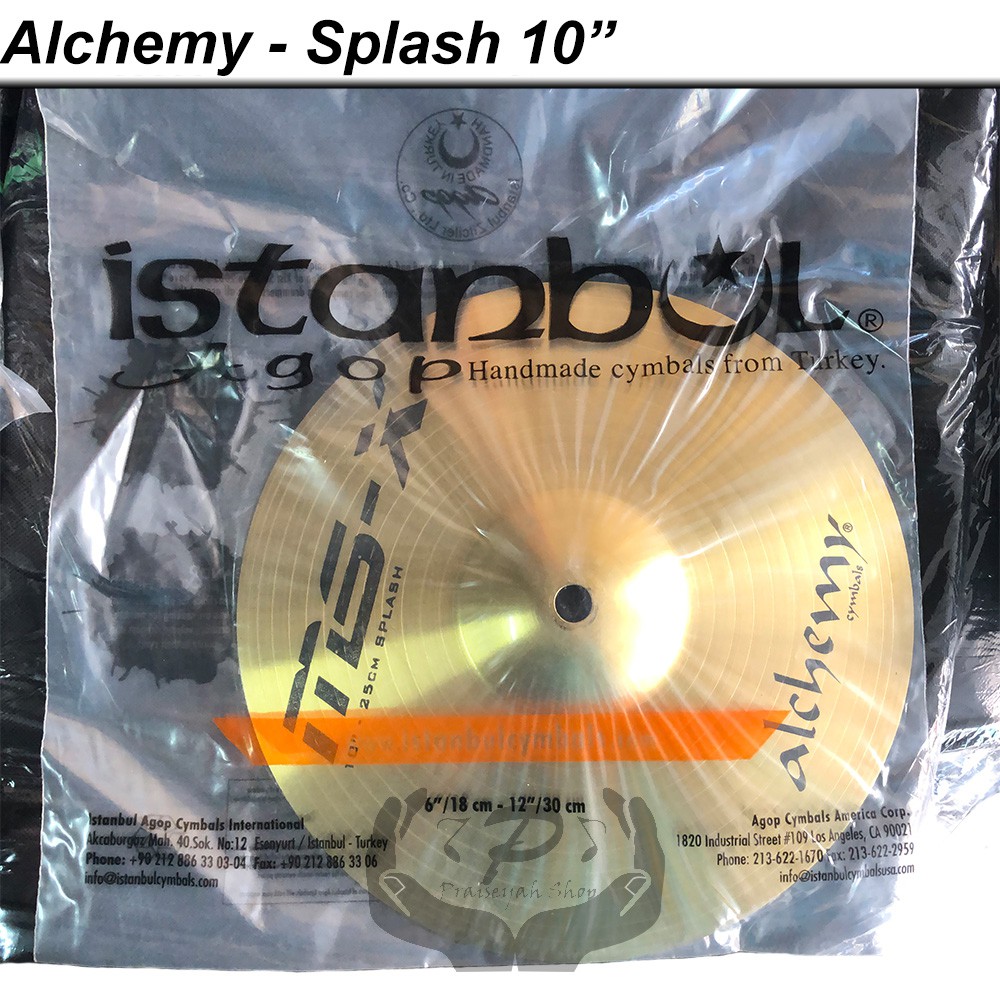 Splash 10&quot; Alchemy MS-X by Istanbul Effect Cymbal Drum