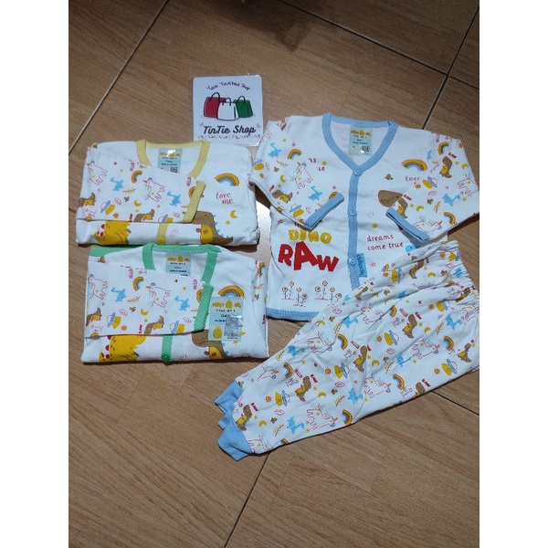 Stelan Baju Bayi panjang Newborn Chiko Cik SNI