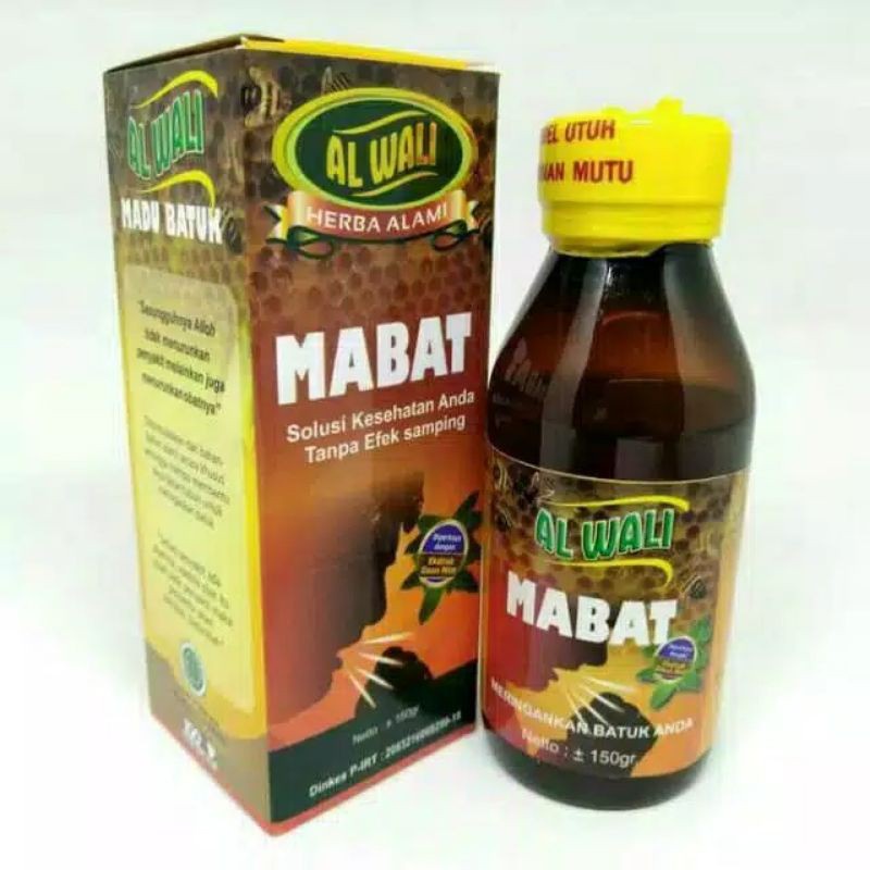 

Madu batuk dewasa mabat 150gr