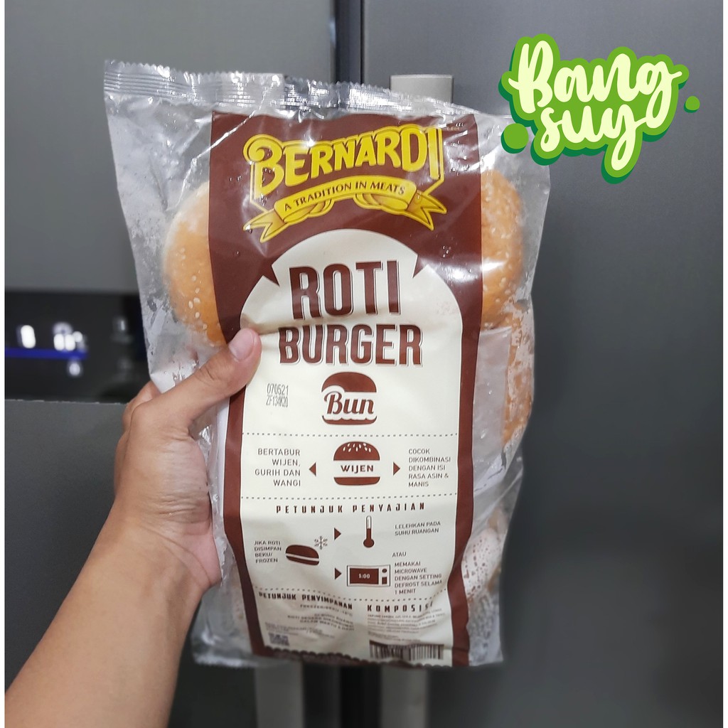 

Roti Burger Bernardi WIJEN Besar - isi 6