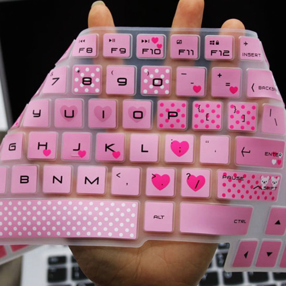 Stiker Film Pelindung Keyboard Bahan Silikon Anti Air Tahan Lama Untuk Komputer Laptop Hp 14 Inch