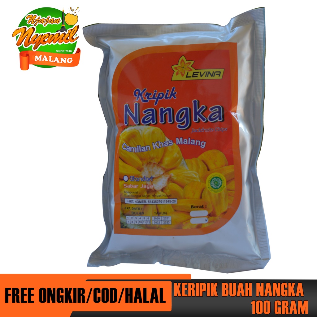 

KERIPIK BUAH NANGKA KEMASAN 100 GRAM