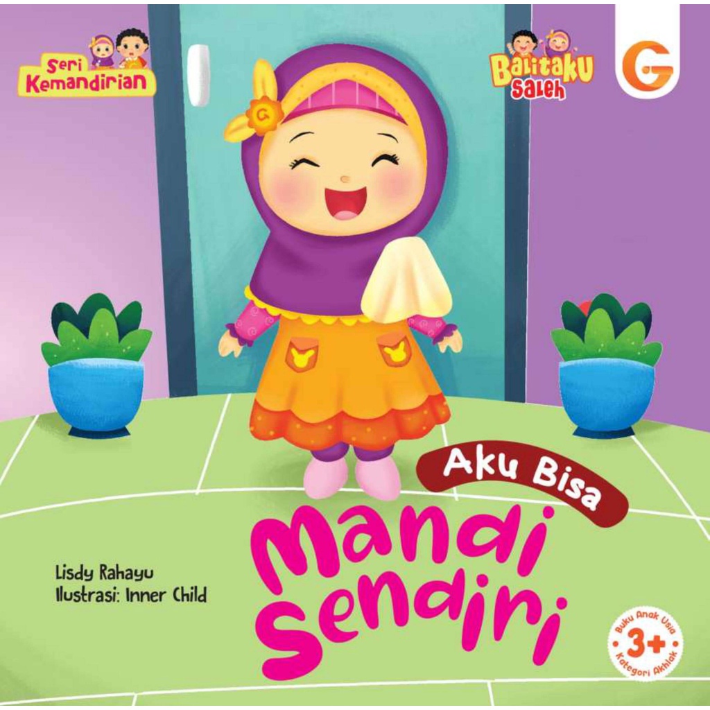 Buku Seri Kemandirian - Aku Bisa Mandi Sendiri - Gema Insani 100% Original