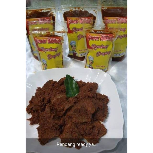 

[Ready Stock SDA] 500gr Rendang Daging Sapi