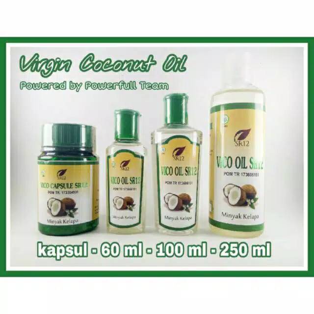 VICO OIL KAPSUL SR12 VCO Virgin Voconut Oil