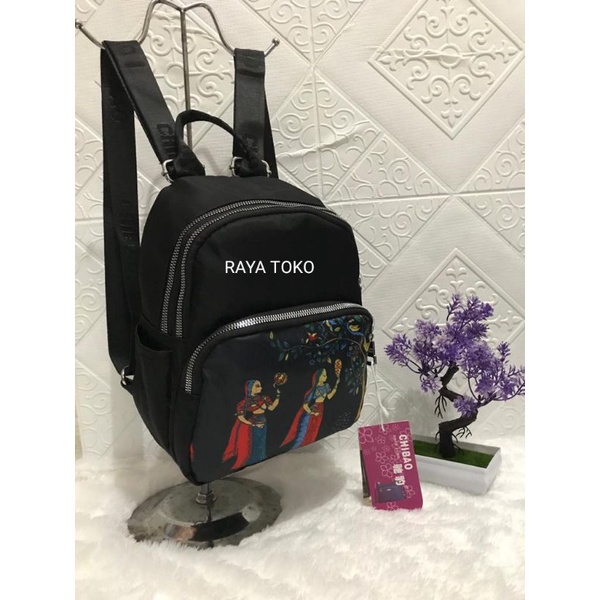 TAS RANSEL WANITA IMPORT MERK CHIBAO 802