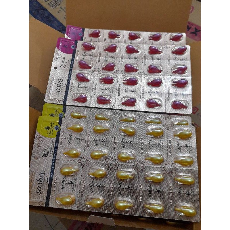 Sasha vitamin rambut isi 20