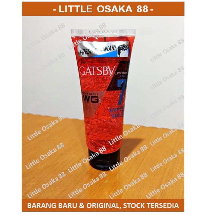 Gatsby WG Water Gloss Hyper Solid Tube 100 gr