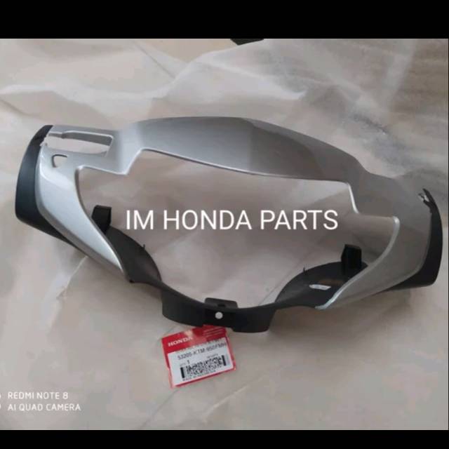 Batok lampu depan Honda Supra x 125 old lama 2005-2006 silver original