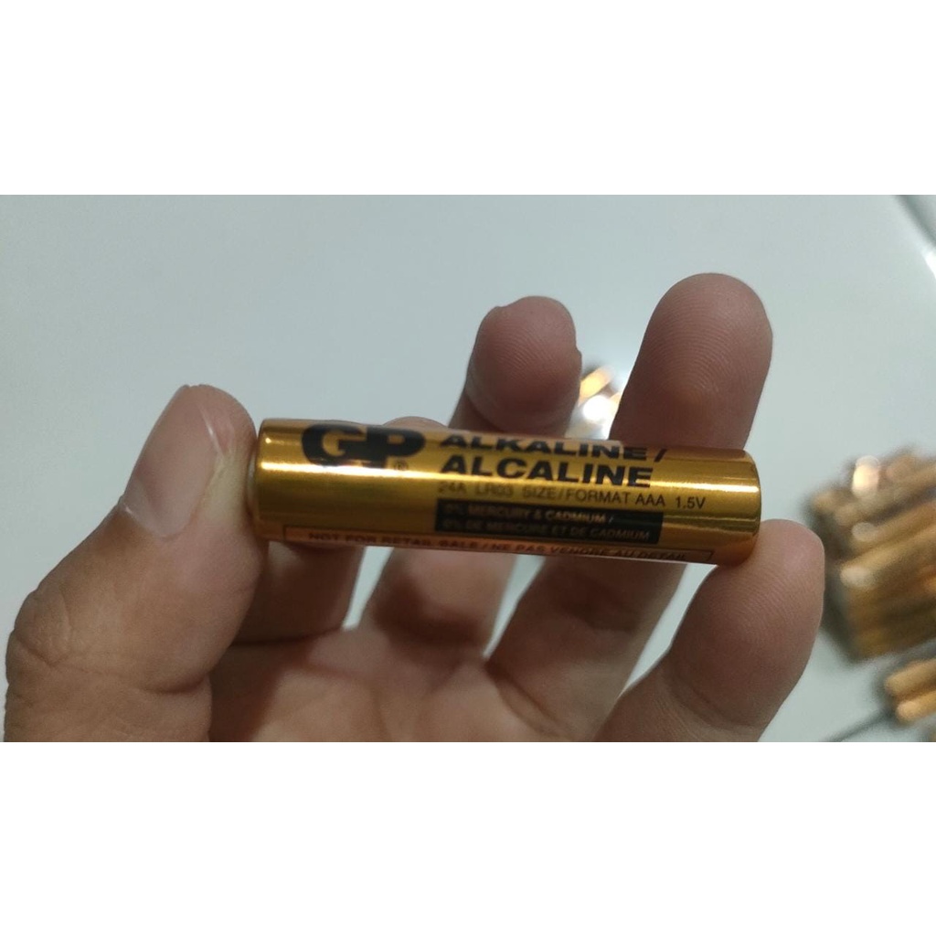 Alkaline Battery GP seri AAA Baterai bukan rechargeable ABC energizer