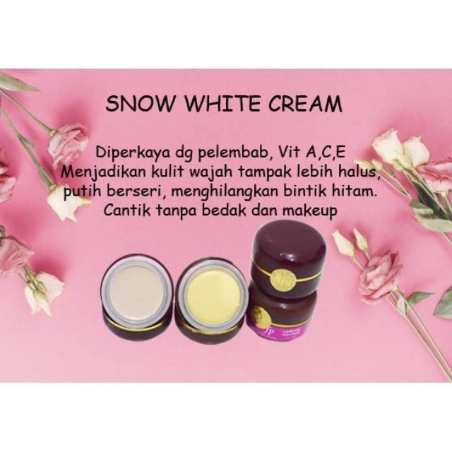 Snow white cream / day cream lightening