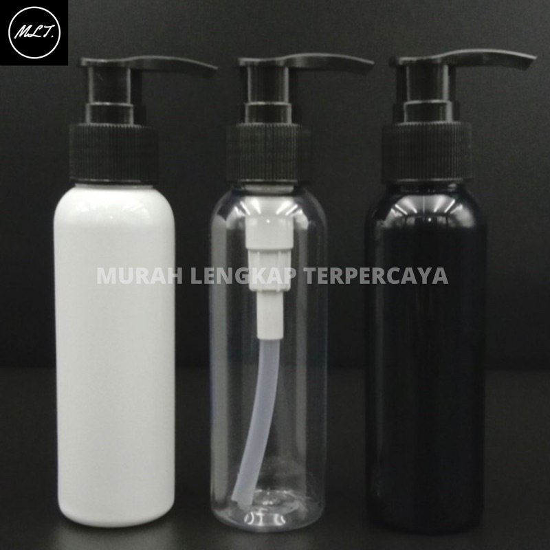 BOTOL LOTION PUMP 100ML BOTOL 100 ML PENCET 100ML POMPA