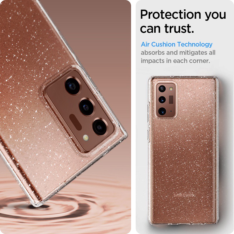 Case Samsung Galaxy Note 20 Ultra / Note 20 Spigen Liquid Crystal Glitter Sparkling Casing