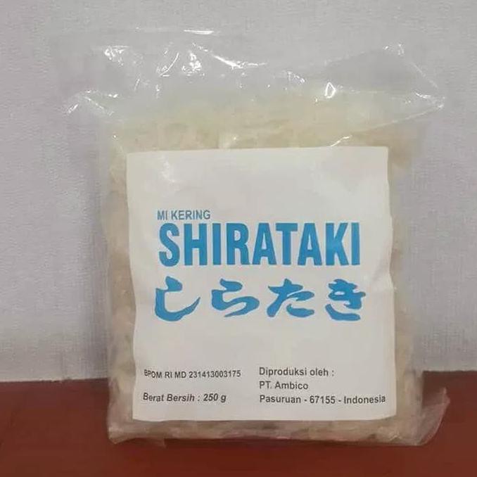 

Terlaris# Mie Shirataki Kering 250 Gr (Isi 10 Pcs)