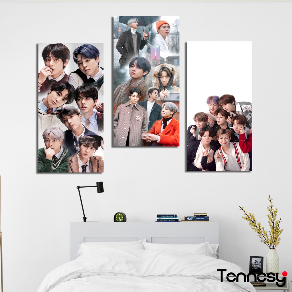 HIASAN DINDING BTS KPOP KOREA 10x20CM WALL DECOR PAJANGAN POSTER DEKORASI RUMAH KAMAR TIDUR