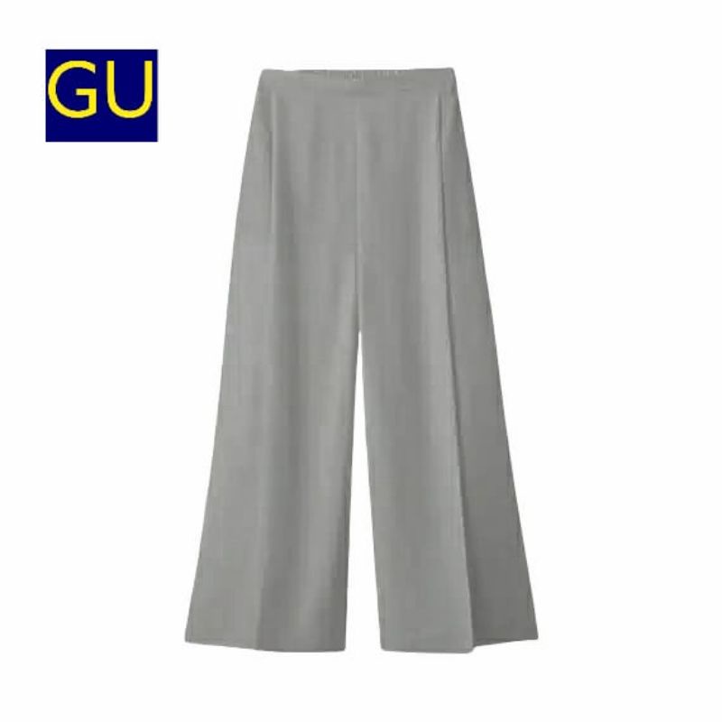 Gu Uniqlo kulot palazzo grey