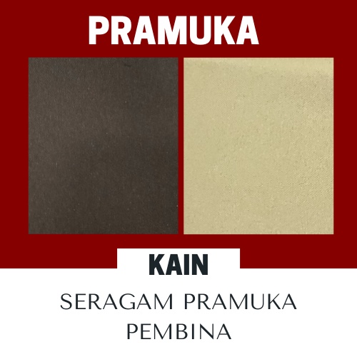 Kain Seragam Pramuka Pembina Upacara