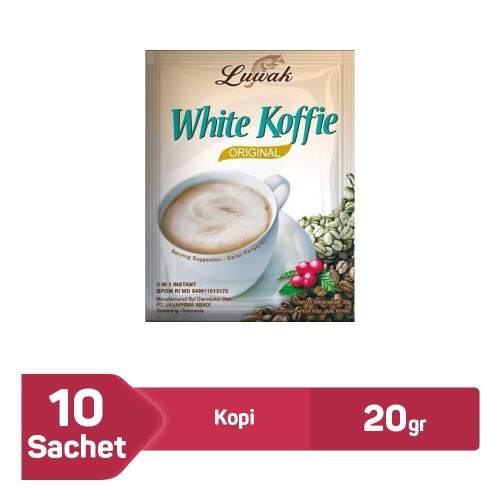 

Luwak White Koffie Original Sachet 10pcs x 20g