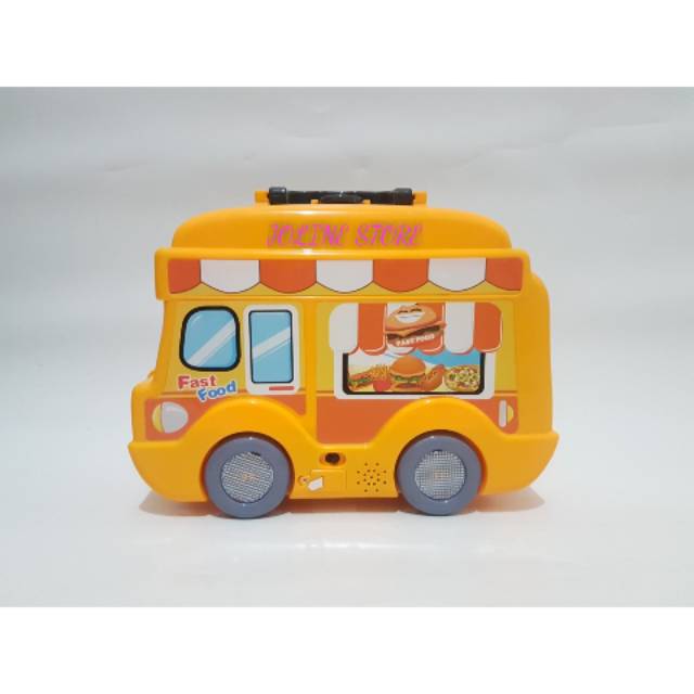 Mainan Masak Masakan Koper - Mainan Es Krim Koper - Food Fast Happy Party - Mainan Anak Perempuan